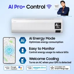 samsung 2024 Model 1.5 Ton 5 Star Split Inverter AC with Wi-fi Connect- White image 5
