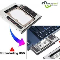 Multybyte 12.7 mm Caddy for 2nd Hard Drive suitable for 2.5 inch SATA HDD/SSD Enclosure image 4