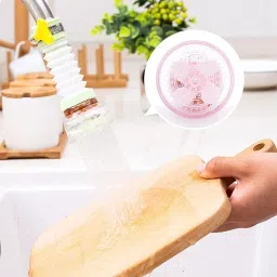 jankrut New PVC 360° Degree Rotation Water Saving Faucet Adjustable Faucet Nozzle image 3