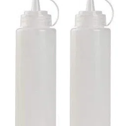 Ketchup Sauce Squeeze Transparent Bottle (Pack of 2) 50 ml .(set of 2) 500 ml Bottle-7