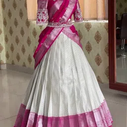 Self Design Semi Stitched Lehenga Choli-image-102