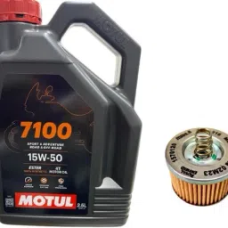 7100 4T 15W50 Ester core Full-Synthetic Engine Oil and Bullet BS6 Oil Filter Full-Synthetic Engine Oil-picture-20