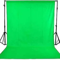 SNAPCLICK 8FT X 4FT GREEN SCREEN BACKGROUND FOR YOUTUBE. CHROMAKEY. BACKDROP Reflector-image-45