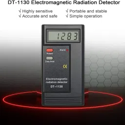 venimall DT-1130 Portable LCD Digital Electromagnetic Radiation Detector EMF Meter Digital pH Meter image 2