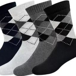 Men Geometric Print, Woven, Printed Calf Length-15