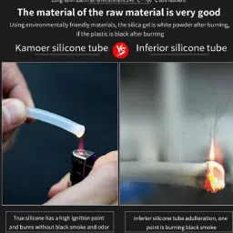 Kamoer Silicone Tube ID: 3.2mm OD: 6.4mm L: 100cm for Peristaltic Pumps image 5