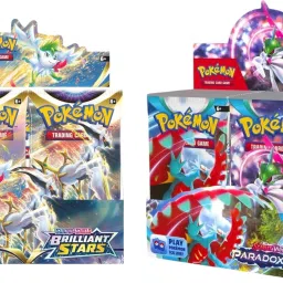 Latest Pokemon cards 100 pcs tcg high hp booster pack deck box playing game-image-99