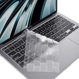 Linum Keyboard Protector for 2020 Release MacBook Air M1 13 inch A2179 A2337 Keyboard Cover US Layout Ultra Thin Waterproof Dust-Proof Macbook Air 13 inch M1 Keyboard Skin-8