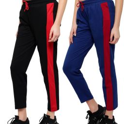 Pack of 2 Women track pants,ladies track pants,women lower,cotton pyjama Women Pyjama-image-60
