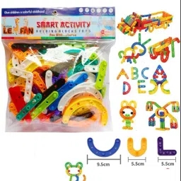 Unique Multicolour Learning-Educational Blocks, Improves Creativity For Kids Model Building Kit-image-82
