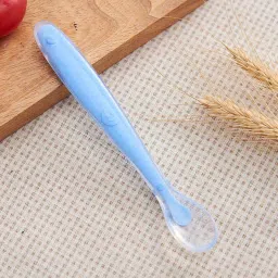 Soft tip Silicon Spoons for Baby Feeding ,First Stage Spoons for Babies- Silicone-31