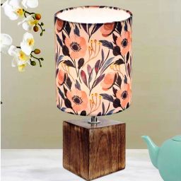 homesake Modern Zen Wooden Lampshade Nightstand Lamp-picture-10