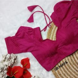 Fashion Neck Women Blouse-image-10