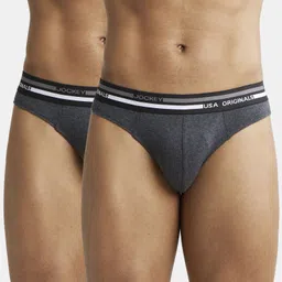 jockey Pack of 2 US49 Super Combed Cotton Solid Men Brief-picture-25