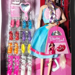 Stylish Long Hair Set Doll and New Angel Doll Set for Kids-36