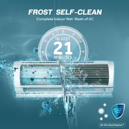 haier 2024 Model 1.5 Ton 3 Star Split Inverter with Turbo Mode, Micro Anti-Bacterial Filter, 54 High Ambient Performance, Frost Self-Clean, 20 Mtrs Air Flow AC with Wi-fi Connect- White image 3