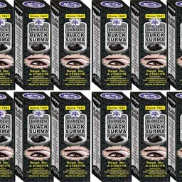 bhimseni karyalay Black surma 725mg. (Pack of 12)-picture-17