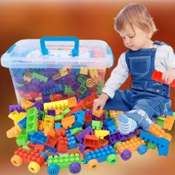 Building blocks 60 PC for kids playing and leaning Education Toys-38