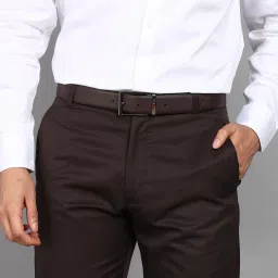 Men Casual Black, Brown Genuine Leather Reversible Belt-image-32