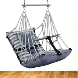 New Cotton Baby Swing for Kids Chair Jhula Cradle Folding Washable 1 to 5 Years Swings-image-84