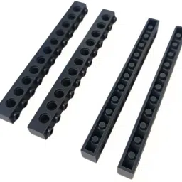 Technic Brick 1x12 with Holes(Part 3895)–Compatible with Building Blocks-25