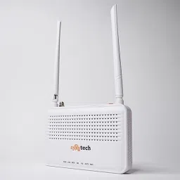 Syrotech SY-GPON-1100-WDONT 1GE+1FE Single Band ONT WiFi Router Wireless Router 2.4 GHz 300 Mbps Wifi Speed Single Band External Antenna NA image 2