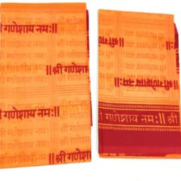 90 Degree Poly Cotton Printed Men, Women Shawl-image-86