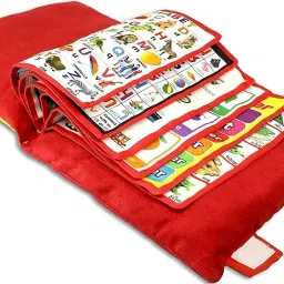 himanshu tex Kids Learning Cushion Alphanumeric, Fruits,Smiley & Characters Cushion Pack of 1 image 5