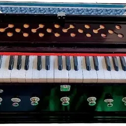 3.2 Octave Hand Pumped Harmonium (Two Fold Bellow, Bass Reed, Male Reed) 3.2 Octave Hand Pumped Harmonium-0