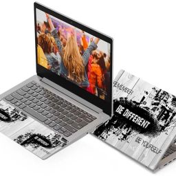FineArts dzazner HD Printed Full Panel Laptop Skin Sticker Vinyl Fits Size Upto 15 inches No Residue, Bubble Free - Be Different Wooden Laptop Decal 15.6 Stretched Vinyl Laptop Decal 15.6-image-74