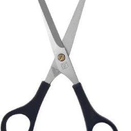 Hair Cutting Scissors (Stag Scissor) for Salon, Beauty Parlour, Barbar Scissor for men and Women Stainless Steel Blade, Premium Plastic handle, Black Colour, 6.7 Inch Scissors-image-12