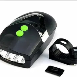 Cycle Light with Horn | Light Modes | Battery Operated LED Front Light-image-39