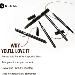 sugar cosmetics Arch Arrival Brow Definer - 02 Taupe Tom image 4