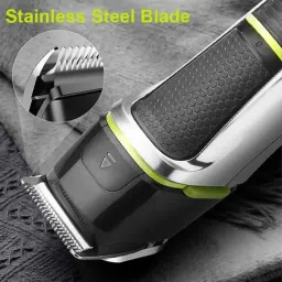 One Plus OP 191 14 in 1 Face, Body & Private Parts,DualCut Technology Trimmer 120 min Runtime 12 Length Settings image 4