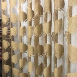 274 cm (9 ft) Polyester, Net Transparent Long Door Curtain (Pack Of 2)-image-0