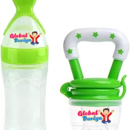 feeding bottle spoon feeding Squeezable BPA Free AND FRUIT FEEDER COMBO PACK Feeder-0
