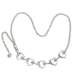 Women Silver Metal Belt-image-76