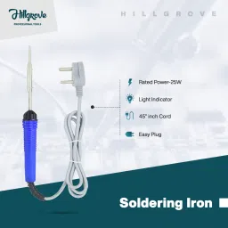hillgrove BASIC 7IN1 COMPLETE KIT MOBILE SOLDERING IRON MACHINE COMBO TOOL KIT SET 25 W Simple image 4