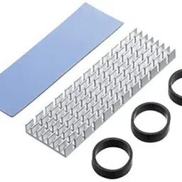 Tobo Aluminum Heat Sinks for M.2 SSD Heatsink Cooling Radiator,PCIE M.2 SSD TD-1038PC Cooling Pad-24