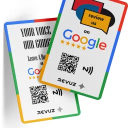 Google Review QR/NFC Card - Instant Link Activation Business Card-25