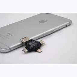 ULTRABYTES Lightning, Micro USB, USB Type C OTG Adapter image 5
