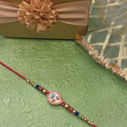 Designer Raksha Bandhan Rakhi for Bhai Bhaiya Mauli Thread Rakhi Set-image-99