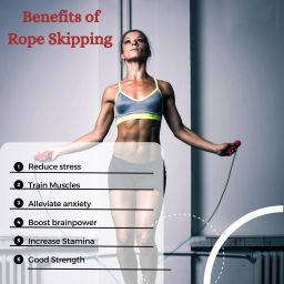 Heavy Jump Rope & hand Grip For Men Women Rope For Exercise Fitness Accessory Kit Kit-image-40