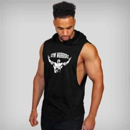 Men's Slim Fit Polyester Sleeveless T Shirt Men Vest-image-53