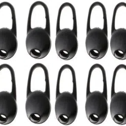 BUMTECH 10 Pcs Black Bluetooth Silicon Earbud Eartip Earpad Earcushion In The Ear Headphone Cushion-image-12