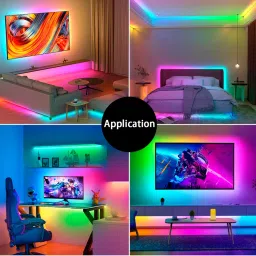 AURECIS WS2812 RGBIC LED Strip,5VDC, Individually Addressable,16 Million Color (1 Meter) Light Strip image 5
