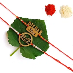Bhaiya Bhabhi set-100 Assorted Chawal Roli Pack, Rakhi Set-20