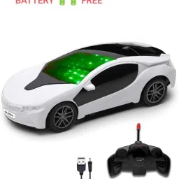 Remote Car Electronic 3D Lights with Chargeable Battery and Charger (Multicolor)-image-98