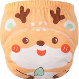 Baby Boys & Girls Breathable Soft Cotton Cartoon Diaper(Reusable- 150time)-30