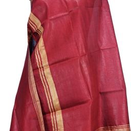 Cotton Silk Solid Maroon Women Dupatta-picture-11